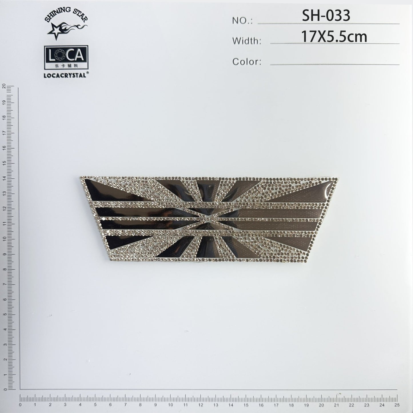 Crystal Shoe Upper SH-033