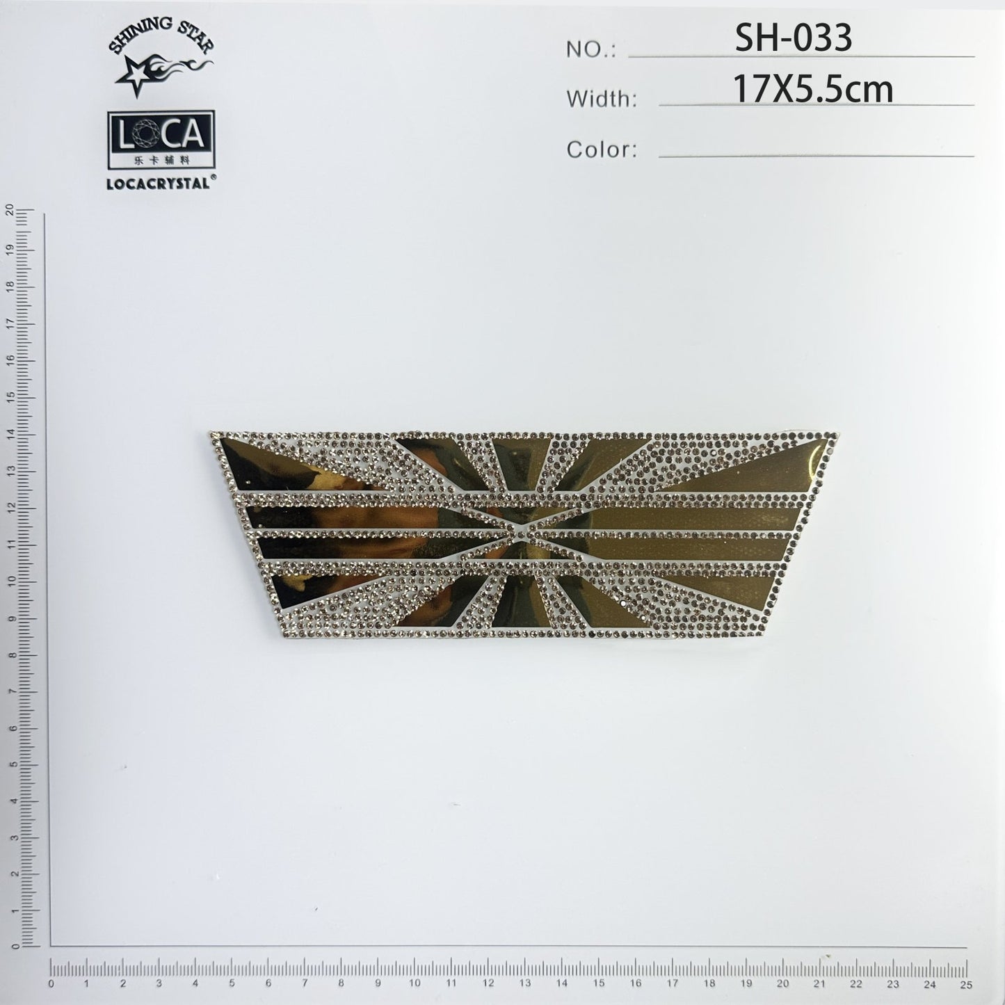 Crystal Shoe Upper SH-033