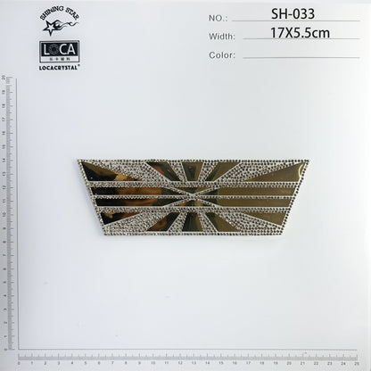 Crystal Shoe Upper SH-033