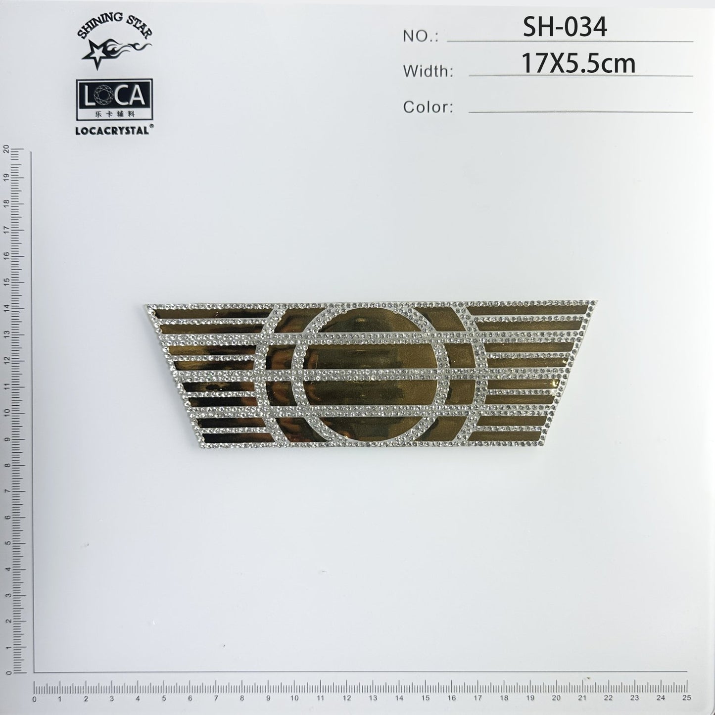 Crystal Shoe Upper SH-034