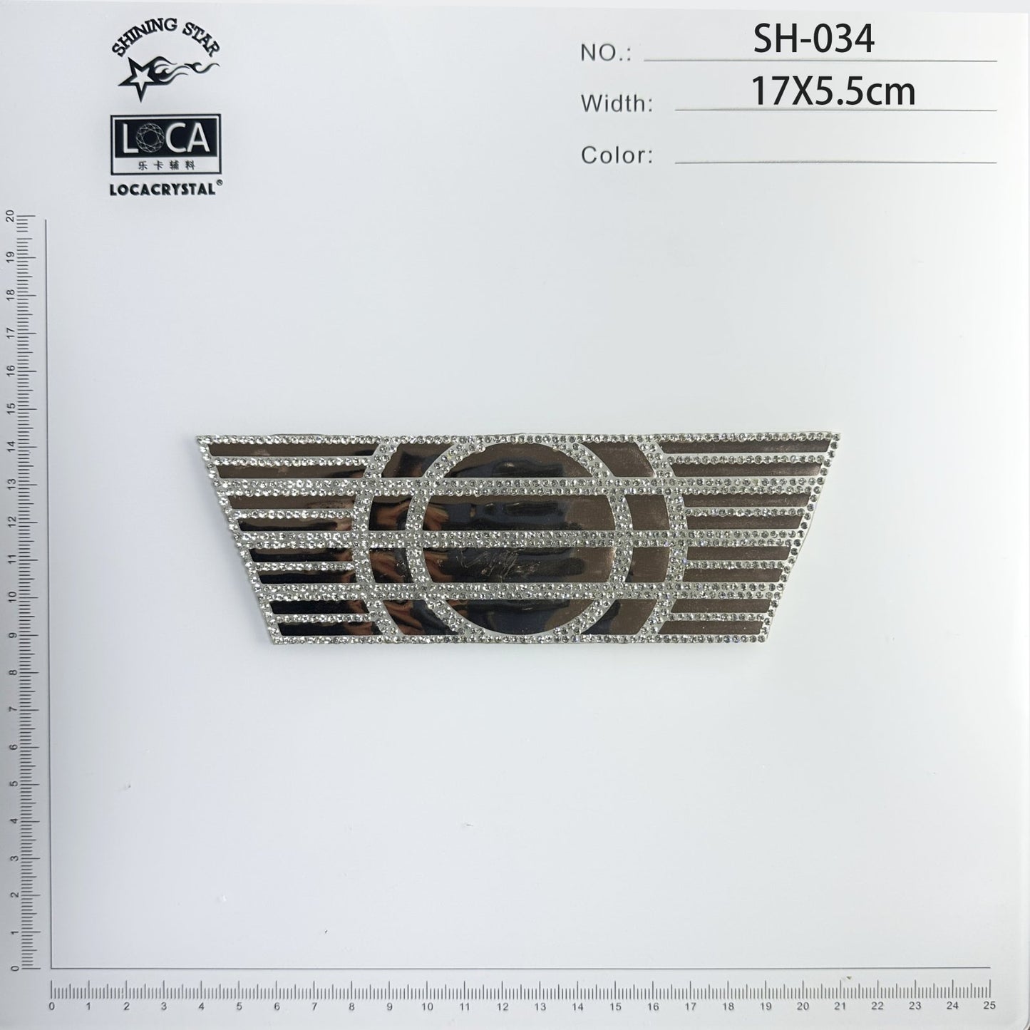 Crystal Shoe Upper SH-034