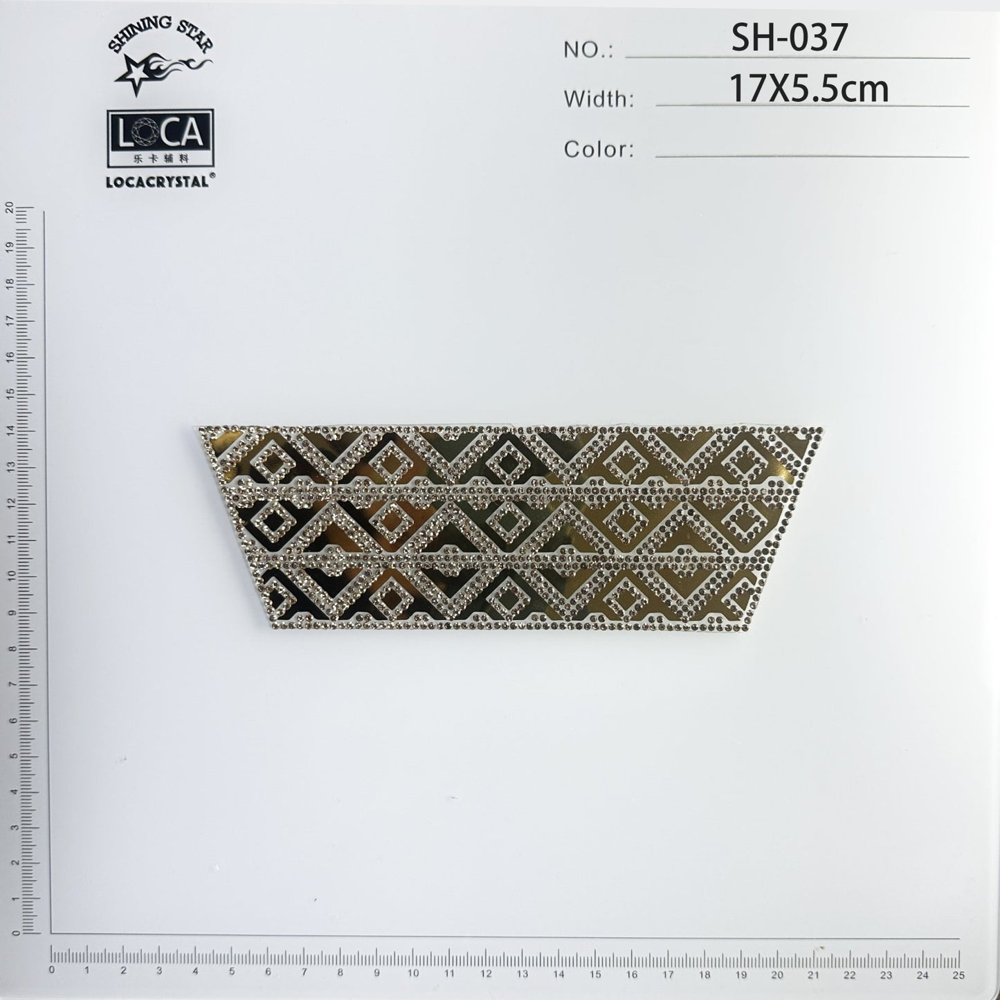 Crystal Shoe Upper SH-037