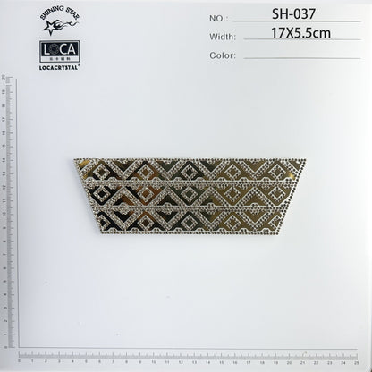 Crystal Shoe Upper SH-037