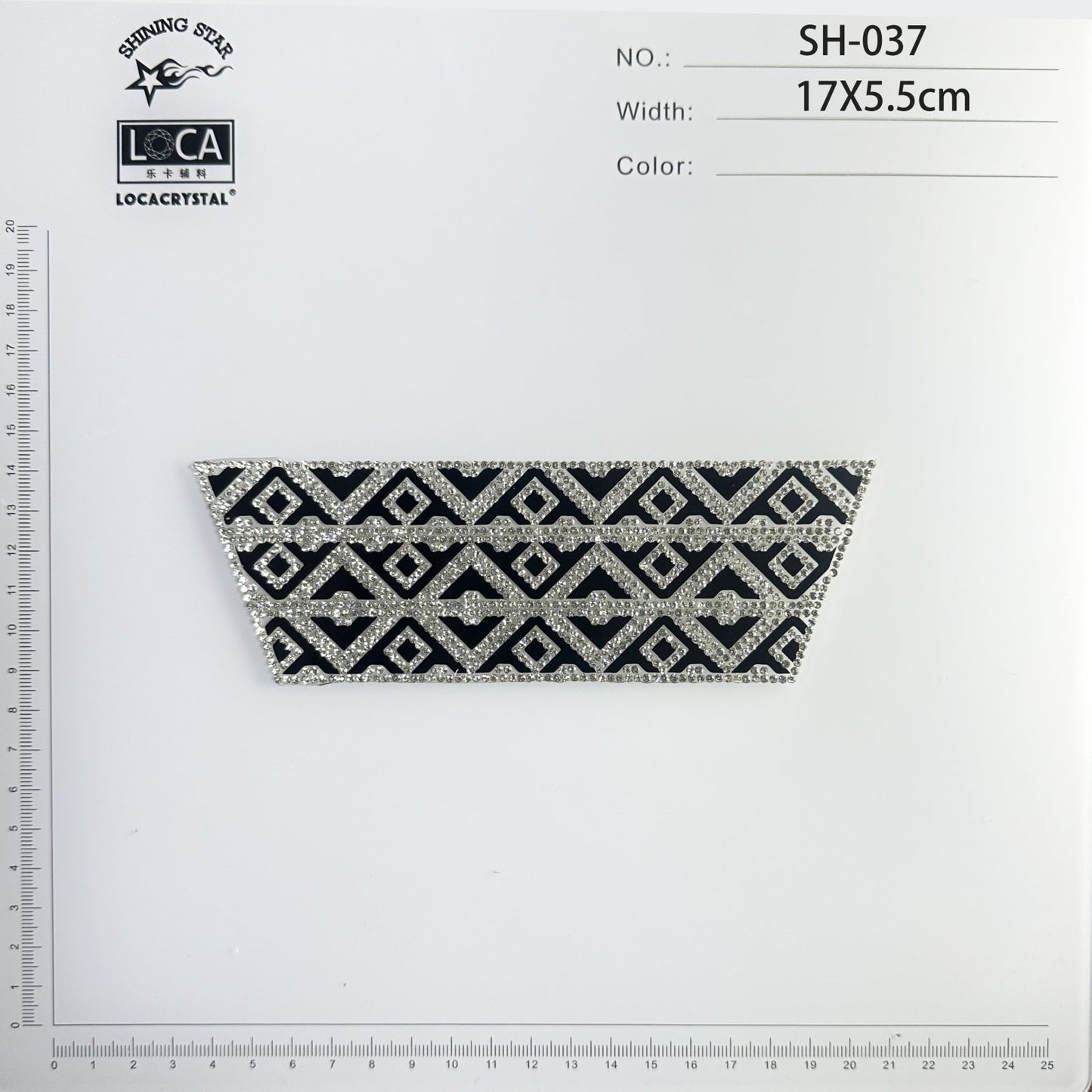 Crystal Shoe Upper SH-037