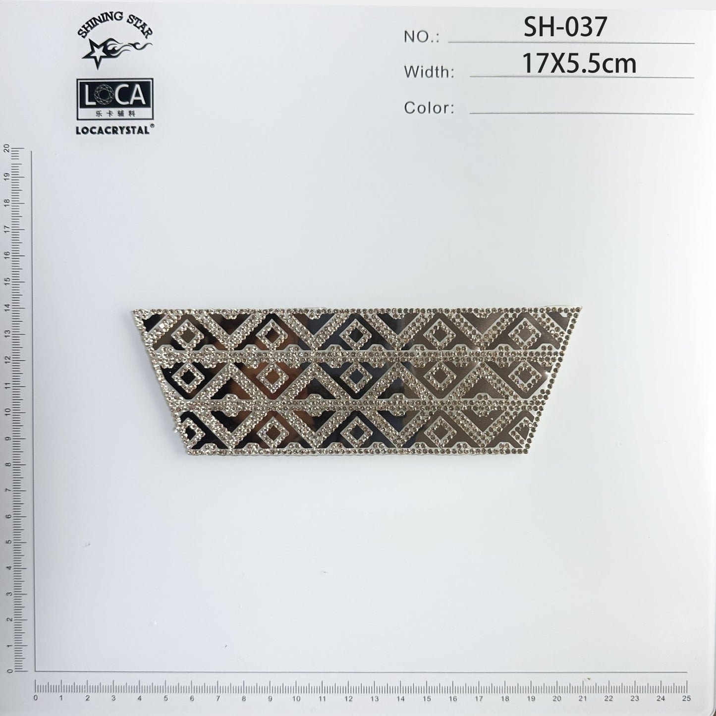 Crystal Shoe Upper SH-037