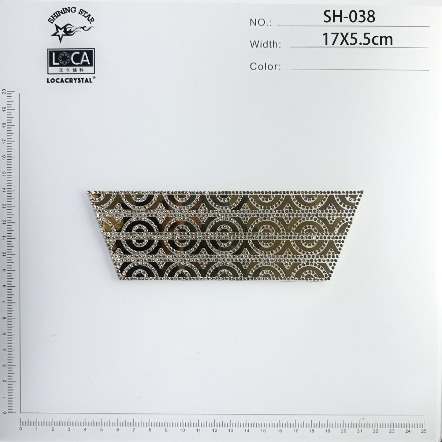 Crystal Shoe Upper SH-038