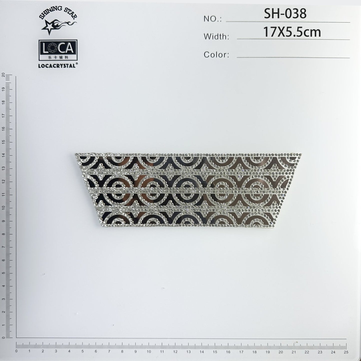 Crystal Shoe Upper SH-038