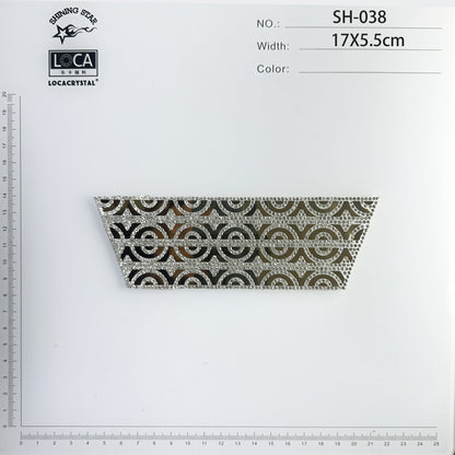 Crystal Shoe Upper SH-038