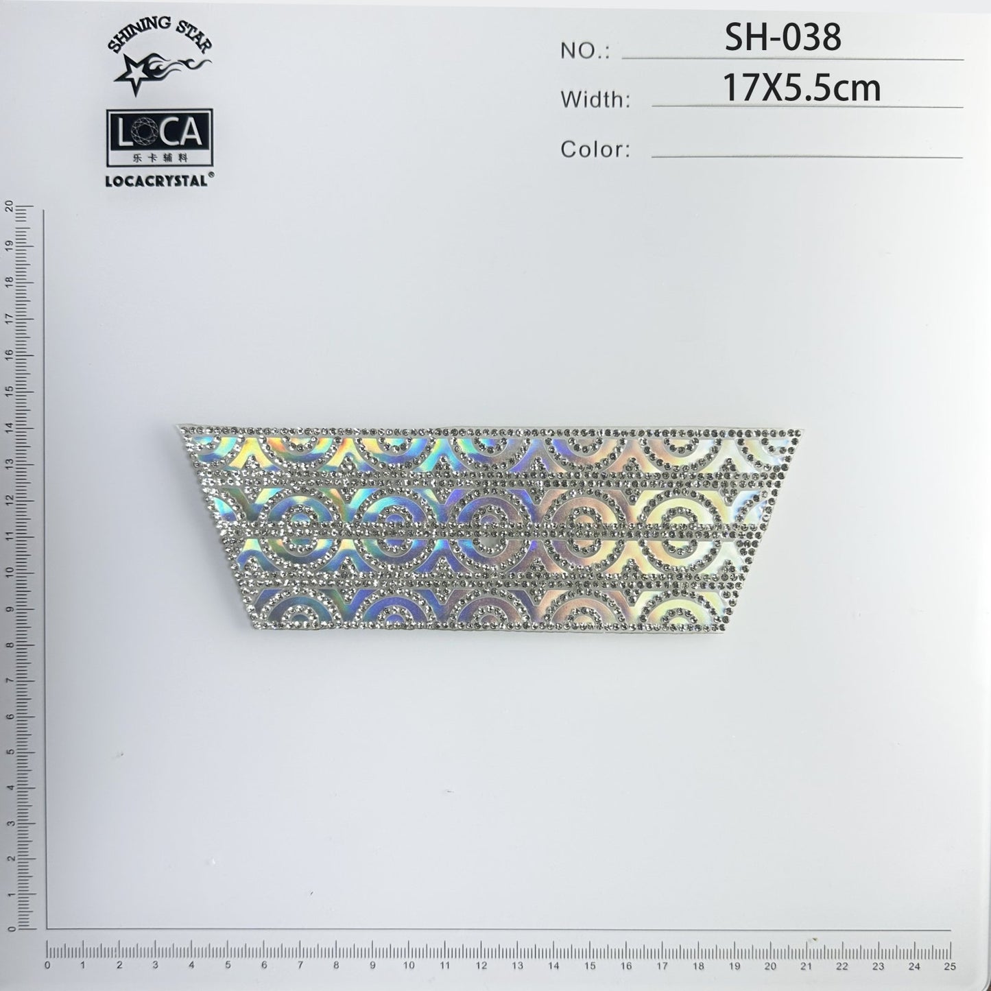 Crystal Shoe Upper SH-038