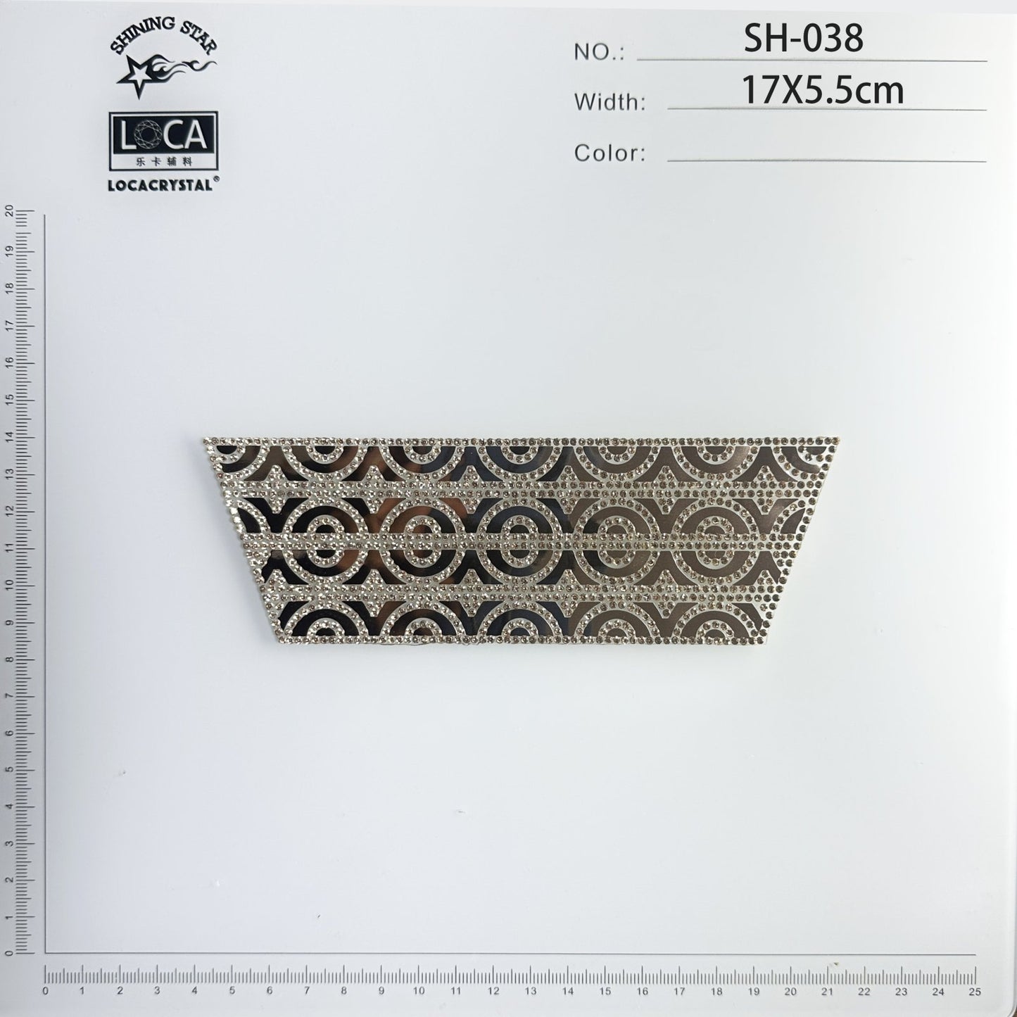 Crystal Shoe Upper SH-038