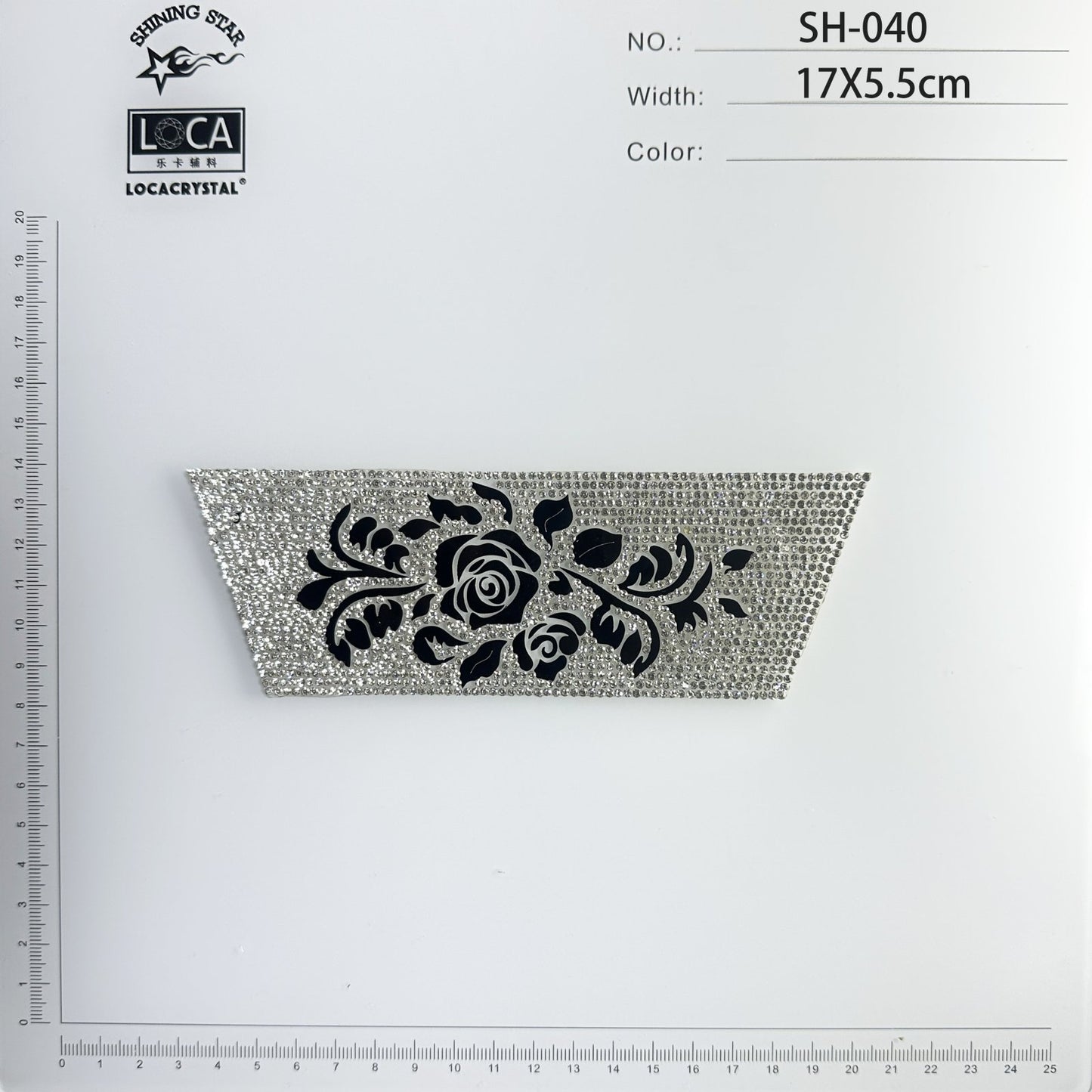 Crystal Shoe Upper SH-040