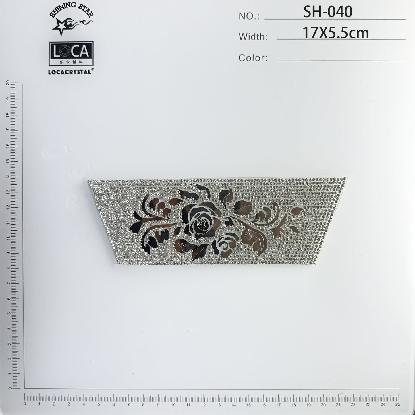 Crystal Shoe Upper SH-040