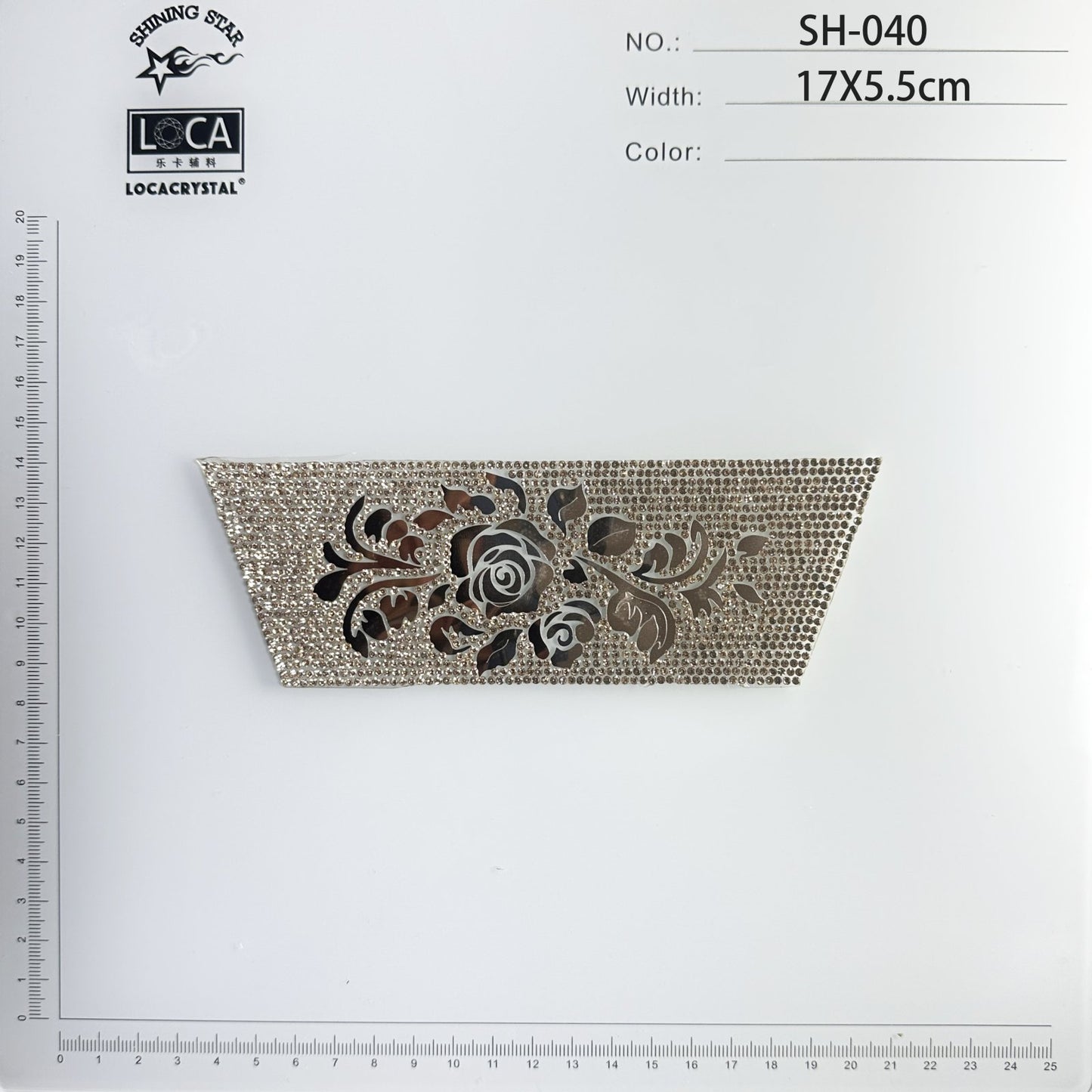 Crystal Shoe Upper SH-040