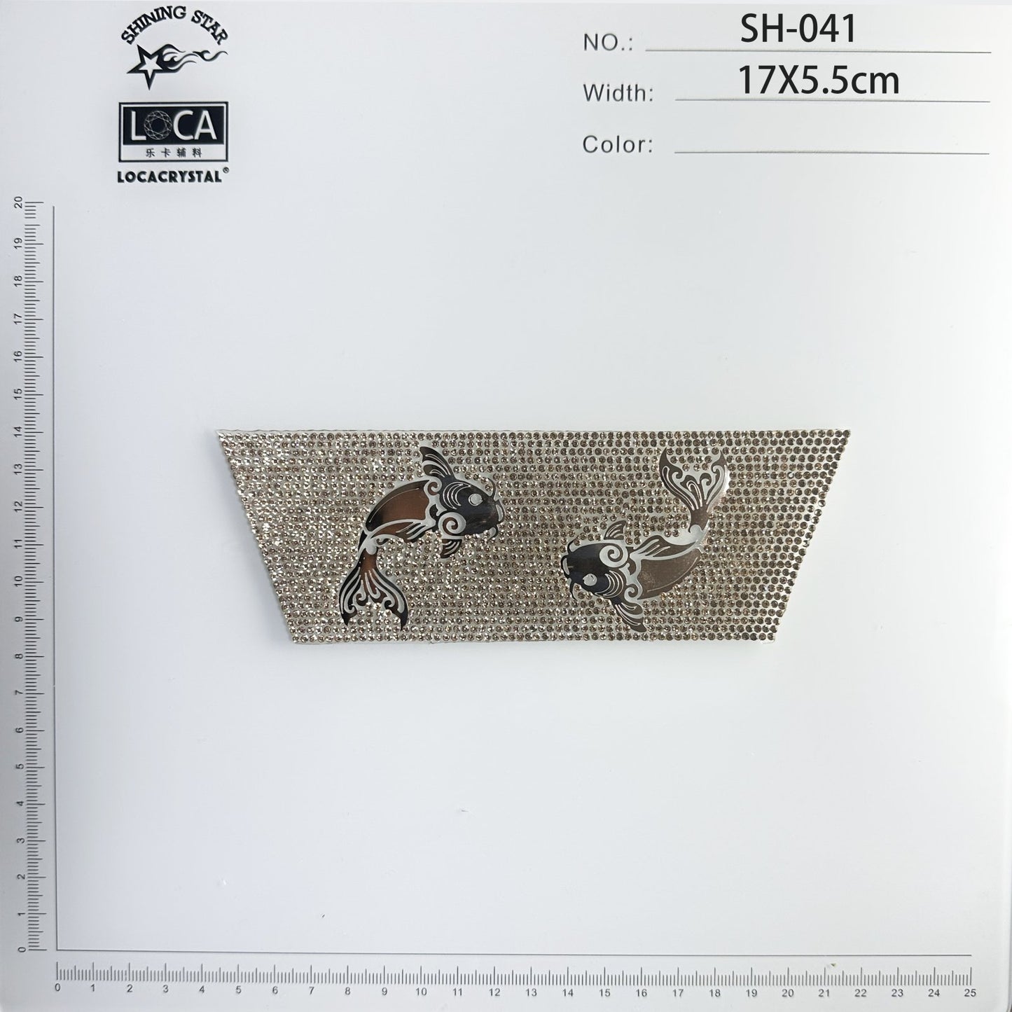 Crystal Shoe Upper SH-041