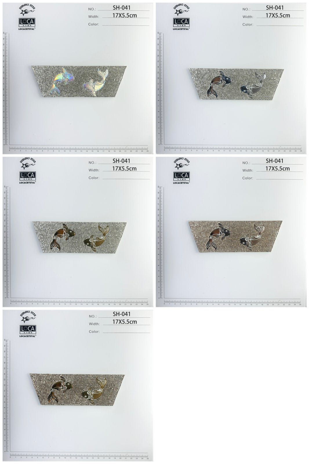 Crystal Shoe Upper SH-041