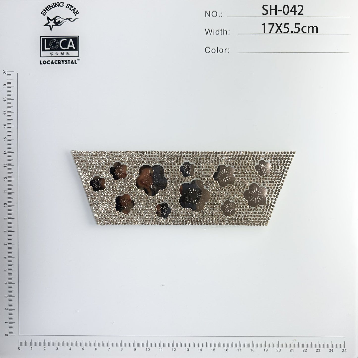 Crystal Shoe Upper SH-042