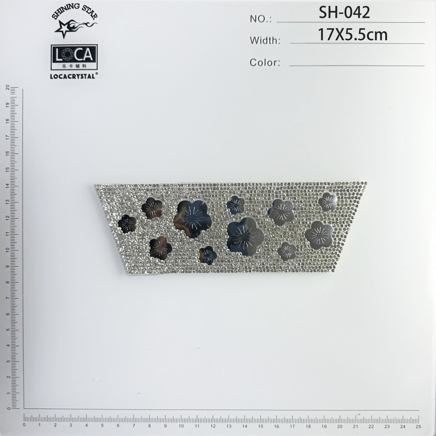 Crystal Shoe Upper SH-042