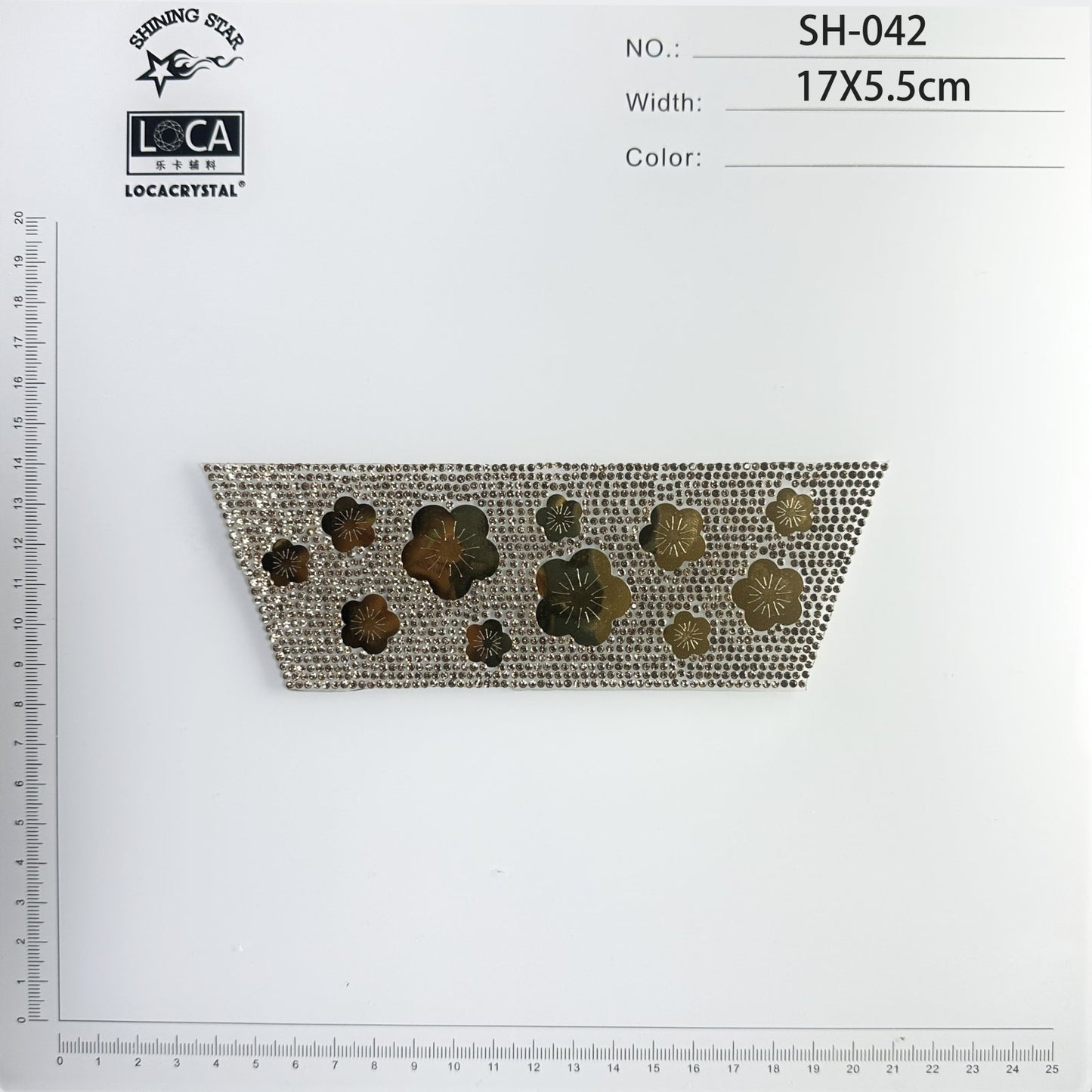 Crystal Shoe Upper SH-042