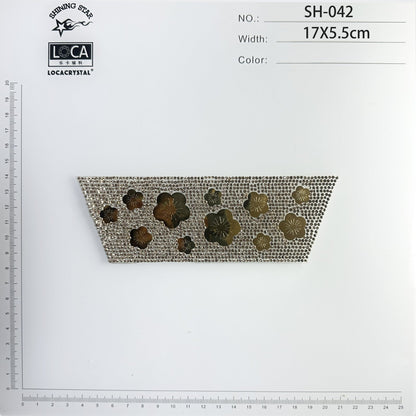 Crystal Shoe Upper SH-042