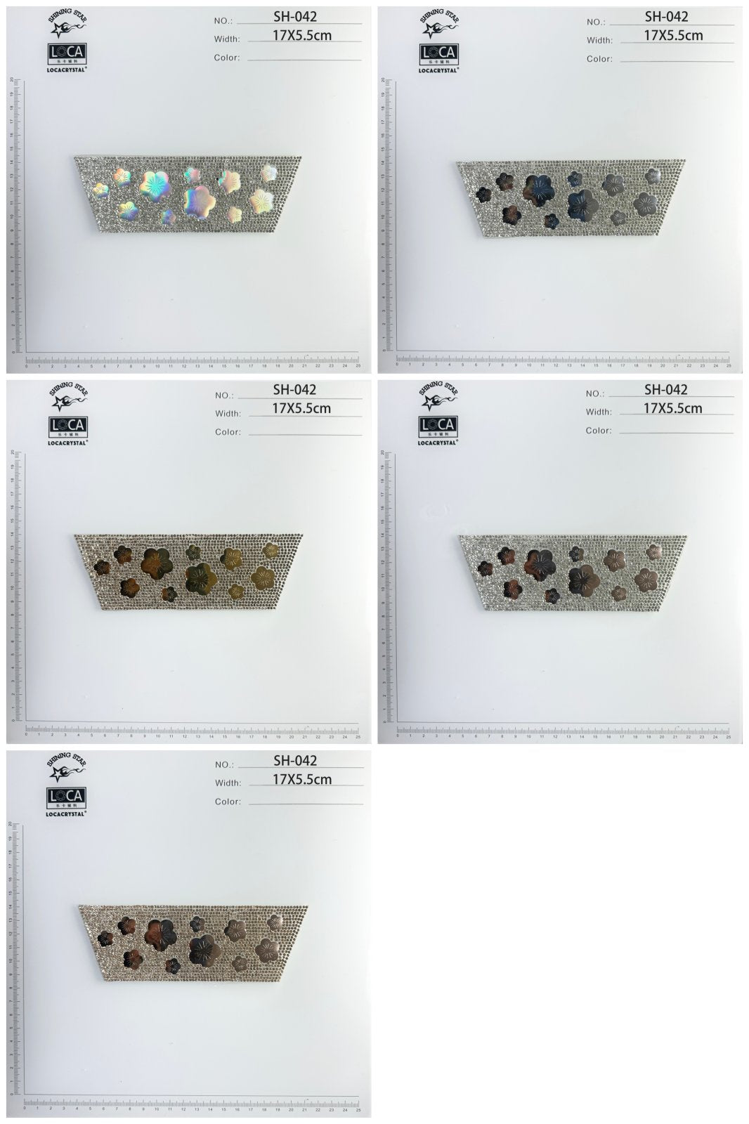 Crystal Shoe Upper SH-042